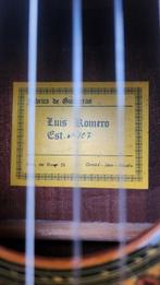 Luis Romero - - Klassieke gitaar - Spanje (Zonder, Nieuw