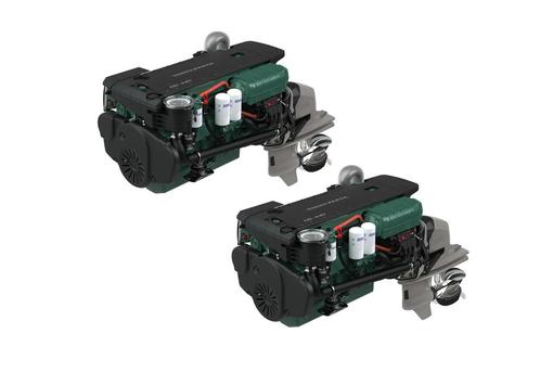 Volvo Penta D6-440 DPI (2x) Twin installation sterndrive, Watersport en Boten, Bootonderdelen, Motor en Techniek, Nieuw, Zeilboot of Motorboot