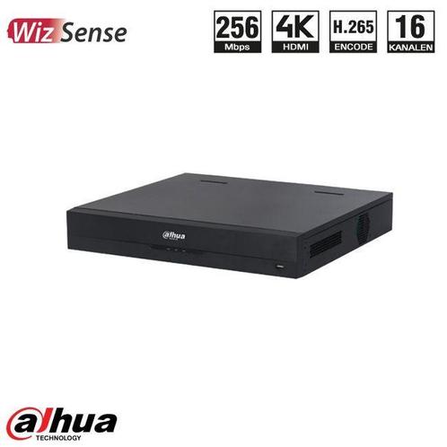 Dahua 16 kanaals 1.5U 4HDDs WizSense NVR incl 4TB HDD, Doe-het-zelf en Verbouw, Alarmsystemen, Verzenden