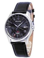 Bulova - Collezione Wilton GMT Black - Automatique - Heren -, Nieuw