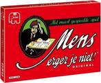 Mens Erger Je Niet! | Jumbo - Gezelschapsspellen, Hobby en Vrije tijd, Gezelschapsspellen | Bordspellen, Verzenden, Nieuw