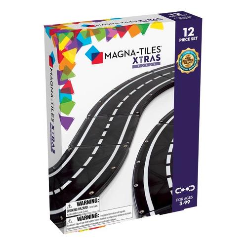 Magna Tiles - Xtras Roads 12-delig - Constructiespeelgoed, Kinderen en Baby's, Speelgoed | Overig