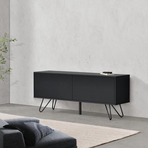 Commode Bollebygd 46,5x110x30 cm zwart, Huis en Inrichting, Kasten | Dressoirs, Verzenden