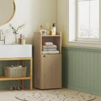 TRUUSK Badkamerkast Niskast - Met Kast en Open Plank - Verst, Verzenden, Nieuw