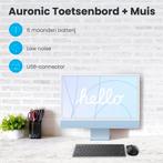 2dekans | Auronic Draadloos Toetsenbord en Muis - QWERTY -, Ophalen of Verzenden, Zo goed als nieuw, Auronic