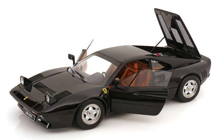 kk-scale 1:12 - Modelauto - Ferrari 288 GTO – 1984 - Zwart -, Hobby en Vrije tijd, Modelauto's | 1:5 tot 1:12