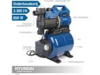 HYUNDAI 57806 - Hydrofoorpomp - 3300 L/h - 35 m -, Tuin en Terras, Verzenden, Zo goed als nieuw