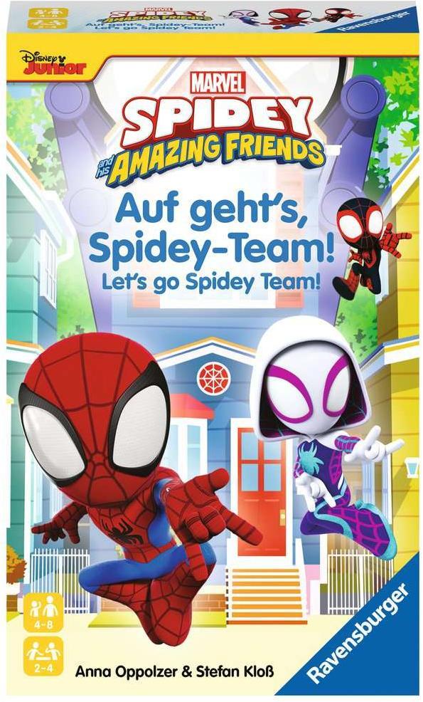 Spidey and his Amazing Friends | Ravensburger -, Hobby en Vrije tijd, Gezelschapsspellen | Bordspellen, Nieuw, Verzenden