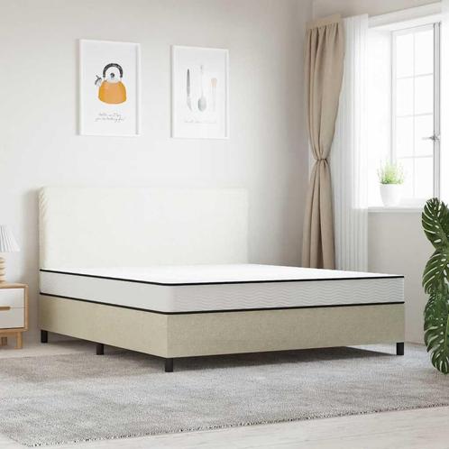 vidaXL Binnenveringmatras middelhard 200x200 cm King Size, Huis en Inrichting, Slaapkamer | Matrassen en Bedbodems, Nieuw, Verzenden