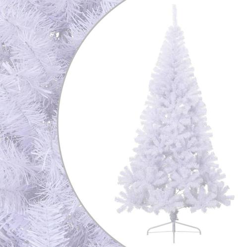 Halve Kunstkerstboom Wit - Retourdeal - Unieke Kerstsfeer!, Huis en Inrichting, Woonaccessoires | Kunstplanten en Kunstbloemen