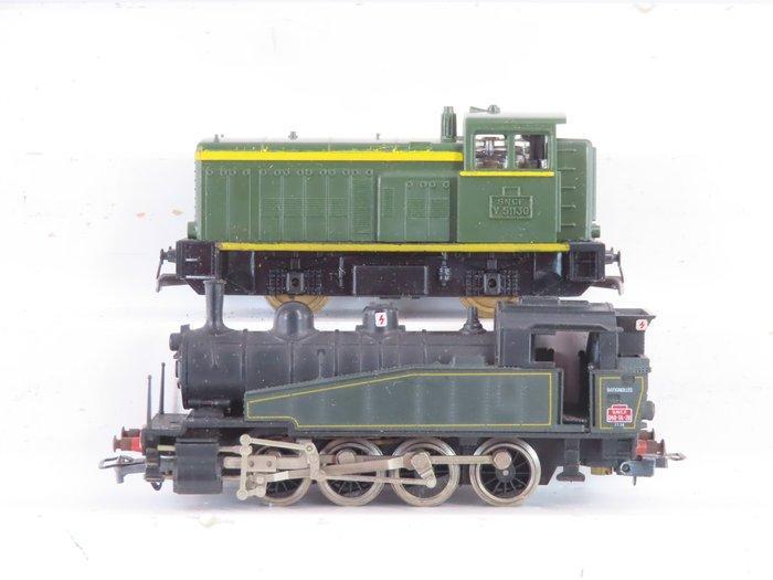 Jouef H0 - 830/840 - Tender locomotief (2) - Serie 040-TA en, Hobby en Vrije tijd, Modeltreinen | H0