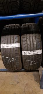 2x 195-55-15 Falken Zomer 4.3mm €20 Per Band 195 55 15, Ophalen, Gebruikt, 15 inch, Band(en)