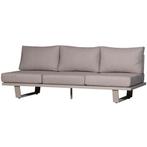 3-Zitsbank - Bear - Aluminium - Zand - Exotan, Tuin en Terras, Tuinsets en Loungesets, Verzenden, Nieuw