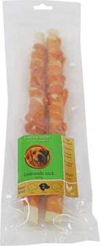 Natuurlijke snack zak a 2 gedraaide stick met kip 28 cm - Ge, Dieren en Toebehoren, Honden | Herdershonden en Veedrijvers