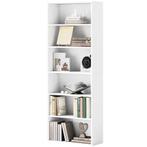 TRUUSK Boekenkast, Staand Rek Met 5 Niveaus, Opbergrek Met V, Huis en Inrichting, Verzenden, Nieuw