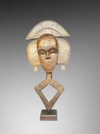 Reliekhouder beeldhouwwerk Kota (60 cm) - reliquaire kota -, Antiek en Kunst