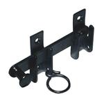 Overslaggrendel 120 mm staal zwart verzinkt, Ophalen of Verzenden, Nieuw