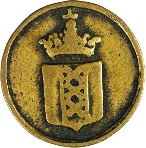 Nederland, Amsterdam 19th century / Brandspuitpenning - 30 B, Postzegels en Munten, Munten en Bankbiljetten | Toebehoren