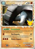 Donphan 107/123  (Celebrations Promo), Hobby en Vrije tijd, Verzamelkaartspellen | Pokémon, Ophalen of Verzenden, Nieuw, Losse kaart