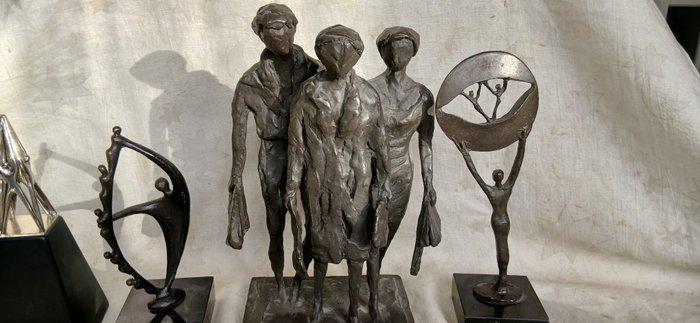 Corry Ammerlaan - Beeld, Het oog - 23 cm - verbronst, Antiek en Kunst, Curiosa en Brocante