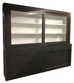 Buffetkast antraciet – wit Heeze XL 260cm, Huis en Inrichting, Ophalen of Verzenden, Nieuw