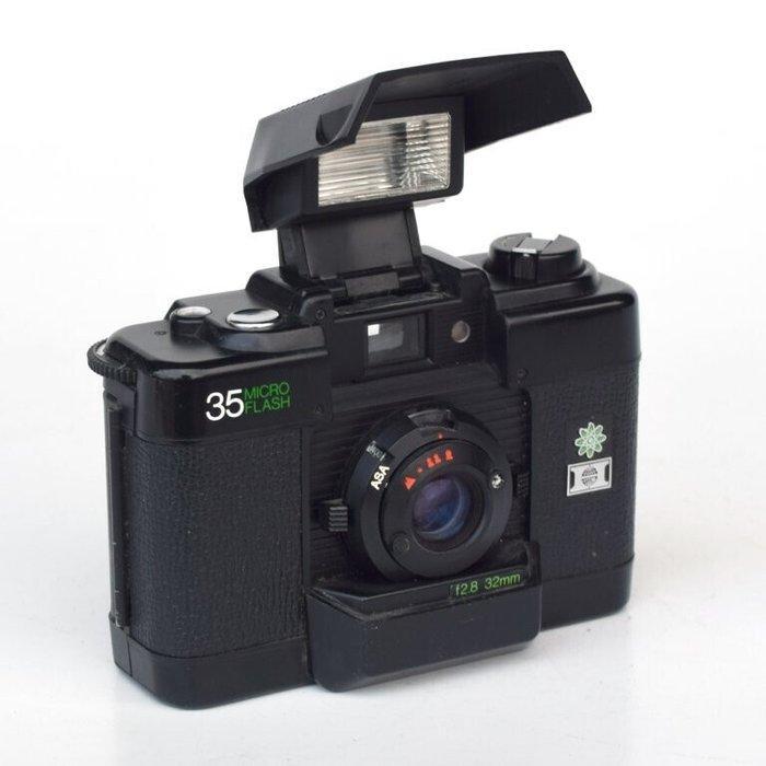 Hanimex 35 Microflash met 2,8/32mm | Compact Analoge camera, Audio, Tv en Foto, Fotocamera's Analoog