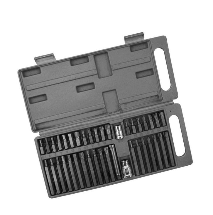 Uitgebreide torx, inbus bitset (40 delig), Doe-het-zelf en Verbouw, Gereedschap | Handgereedschap, Nieuw, Ophalen of Verzenden