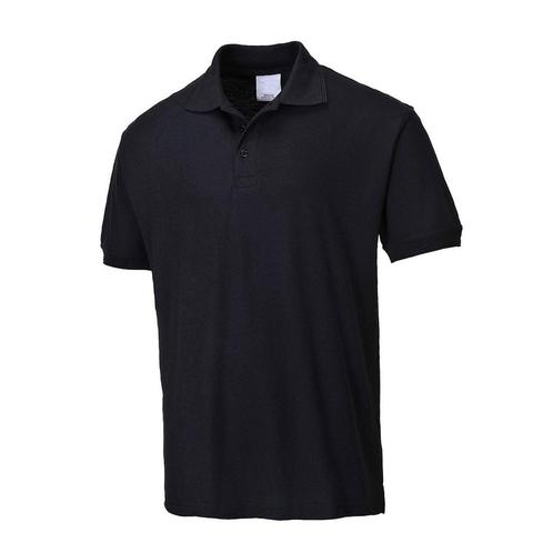 GGM Gastro | Heren Poloshirt - Zwart - Maat: 4XL |, Kleding | Heren, Polo's, Zwart, Maat 46 (S) of kleiner, Nieuw, Verzenden