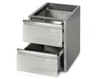 GGM Gastro | Ladeblok PREMIUM - 2 laden - Onderbouwmodule |, Verzenden, Nieuw in verpakking