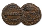 Duit Stad Utrecht uit 1677, Postzegels en Munten, Munten en Bankbiljetten | Verzamelingen, Verzenden