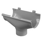 NICOLL Techtan LG33 PVC-Ti mastgoot L 4m antraciet, Ophalen of Verzenden, Nieuw