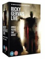 Ricky Gervais Live Complete Box Set [DVD DVD, Cd's en Dvd's, Zo goed als nieuw, Verzenden
