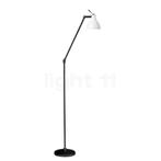 Rotaliana Luxy Vloerlamp, zwart/wit glimmend - met arm, Huis en Inrichting, Lampen | Vloerlampen, Verzenden, Nieuw, Glas