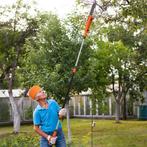 Mini kettingzaag - Elektrische snoeischaar - Oranje - COSTWA, Verzenden, Zo goed als nieuw