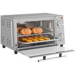 Minibackofen 9L Mini Oven Met Bakplaat, Grillrooster, 100 °C, Verzenden, Nieuw
