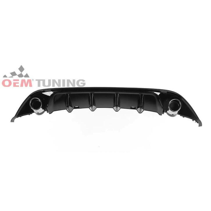 Golf 7 GTI TCR-Look Diffuser | 2012- 2017 | Hoogglans zwart, Auto-onderdelen, Carrosserie en Plaatwerk, Nieuw, Volkswagen, Achter