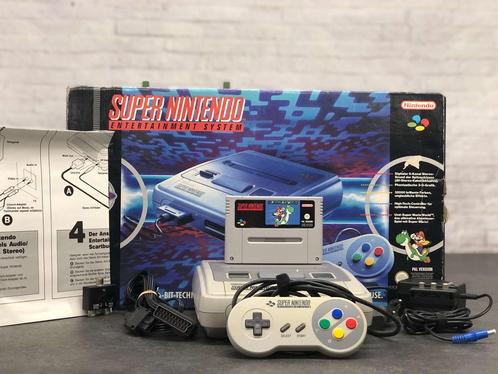 Super Nintendo SNES Console [Complete], Spelcomputers en Games, Spelcomputers | Nintendo Super NES, Zo goed als nieuw, Ophalen of Verzenden
