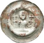 Brakteat 13 Jhrh Halberstadt Bistum:, Postzegels en Munten, Verzenden