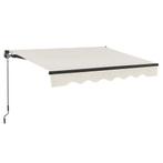 Zonnescherm / Luifel - 350x300 cm - Beige - Incl. Bevestigin, Verzenden, Nieuw