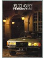 1982 PEUGEOT 604 BROCHURE NEDERLANDS, Boeken, Auto's | Folders en Tijdschriften, Nieuw, Peugeot, Author