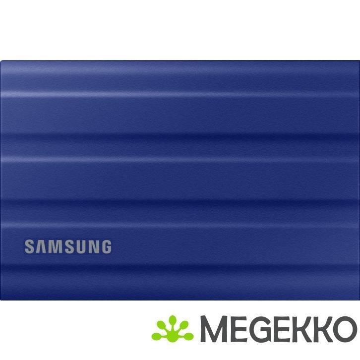 Samsung SSD T7 Shield 2TB Blauw, Computers en Software, Harde schijven, Nieuw, Verzenden