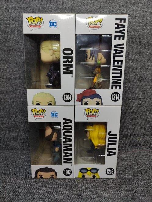 Funko - Beeldje - Set of 4 Funko Pop! vinyl figures in, Antiek en Kunst, Antiek | Speelgoed