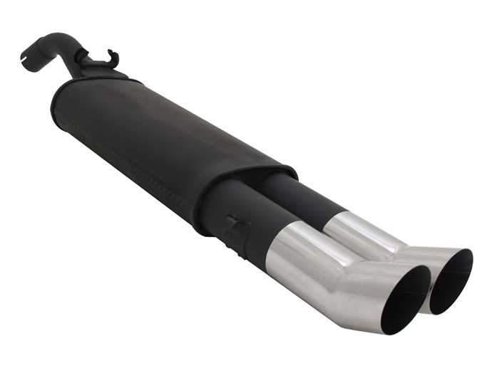 Novus sportuitlaat Vw Golf 2 2x90mm DTM einddemper, Auto-onderdelen, Uitlaatsystemen, Nieuw, Verzenden