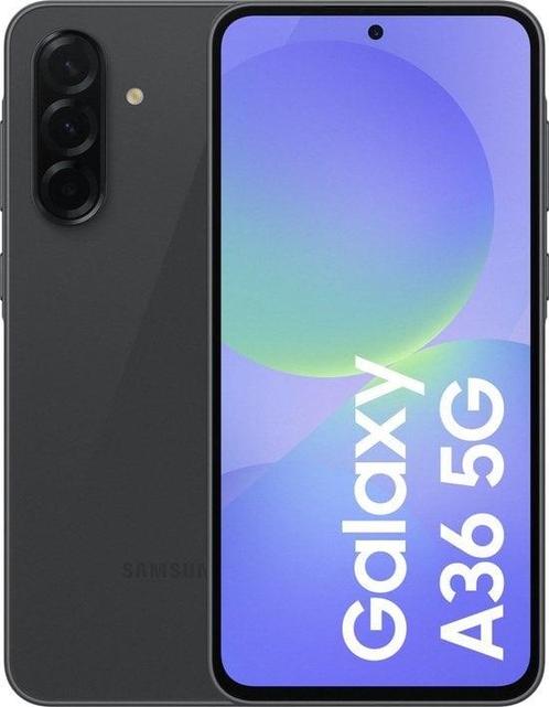 SAMSUNG GALAXY A36 5G BLACK 128GB NIEUW, Telecommunicatie, Mobiele telefoons | Samsung, Zonder abonnement, 8 GB, Galaxy A, Zonder simlock