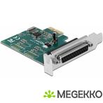 Delock 90412 PCI Express-kaart naar 1 x parallelle IEEE1284, Verzenden, Nieuw, DeLock