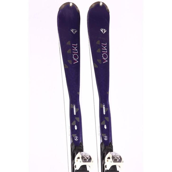 155 dames skis VOLKL CHIARA, woodcore, tip rocker + Marker, Sport en Fitness, Skiën en Langlaufen, Gebruikt, Verzenden