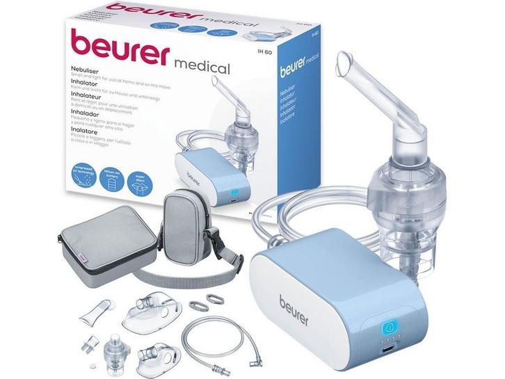 Beurer IH 60 Inhalator Kinderen v.a. 2 jaar/volwassenen -, Huis en Inrichting, Overige Huis en Inrichting, Nieuw, Verzenden