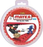 Zuru-Mayka 34633 Block Tape 2 Noppen 1m Rood, Verzenden, Nieuw