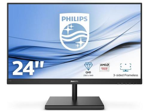 Philips E-line 245E1S Zwart, Computers en Software, Monitoren, Zo goed als nieuw, Verzenden