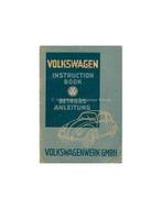 1948 VOLKSWAGEN TYP 11 INSTRUCTIEBOEKJE ENGELS